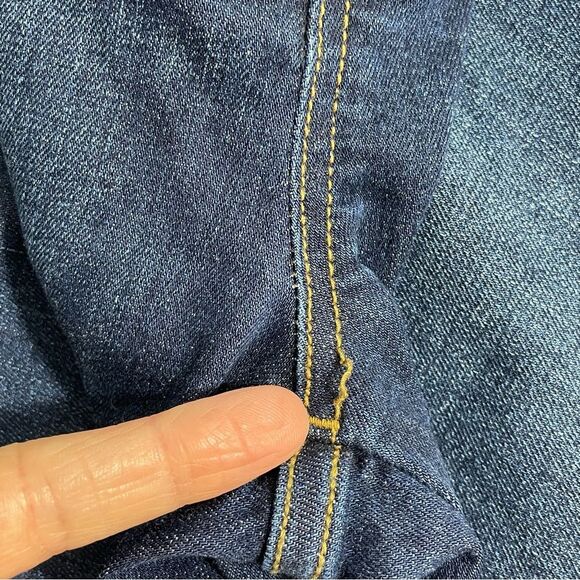 SPANXshape™ EveryWear Flare Jeans Midnight Shade 20327T Size SMALL TALL - Picture 8 of 10